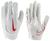 商品第9个颜色White/Univ Red, NIKE | Nike Vapor Jet 7.0 Football Gloves