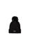 UGG | Knit Cable Beanie with Faux Fur Pom, 颜色Black