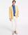 颜色: Pale Yellow, Nautica | Men Modern-Fit Active Stretch Structure Weave Sport Coat