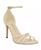 颜色: Ivory Patent, GUESS | Women's Spring Strappy Knot Stiletto Sandals