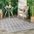 color gray, nuLOOM | nuLOOM Fae Geometric Machine Washable Indoor/Outdoor Area Rug