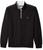 商品Nautica | Men's 1/4 Zip Pieced Fleece Sweatshirt颜色True Black