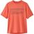 颜色: P-6 Outline/Coho Coral, Patagonia | Cap SW T-Shirt - Kids'