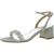 商品第2个颜色Silver, Badgley Mischka | Badgley Mischka Womens Harlow Block Heel Embellished Dress Sandals