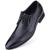 color Black, Mio Marino | Men's Longwing Brogue Oxford Shoes