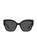 商品Tory Burch | 54MM Oversized Cat-Eye Sunglasses颜色BLACK GREY