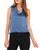 color Dusty Blue, Vince Camuto | Cowl Neck Sleeveless Top