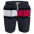 Tommy Hilfiger | Men's Big & Tall Signature Flag Swim Trunk, 颜色Sky Captain