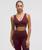 颜色: Garnet, Lululemon | lululemon Align™ V-Neck Bra *Light Support, C/D Cup