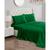 商品第1个颜色Green, Juicy Couture | 100% Polyester Satin 4 Piece Sheet Set