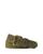 商品Ralph Lauren | Men's Suede Roller Buckle Belt颜色OLIVE