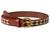 商品Frye | 20 mm Beaded Belt w/ Leather Trim颜色Tan