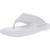 商品Steve Madden | Steve Madden Womens Boost Faux Leather Square Toe Flip-Flops颜色White