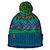 color Lftn Geo Knt/Ctr Bl, Patagonia | Patagonia Youth Powder Town Beanie