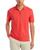 颜色: Medium Red, Hugo Boss | Dekok Quarter Zip Short Sleeve Polo Shirt