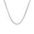 商品Essentials | Silver Plated Snake Link 18" Chain Necklace颜色Silver