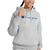 CHAMPION | Women's Relaxed Logo Fleece  Sweatshirt Hoodie, 颜色Oxford Gray