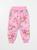 商品MONNALISA | Monnalisa jogging pants with floral pattern颜色PINK