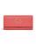 颜色: Lava, Radley | Heritage Dog Outline- Large Flapover Matinee Wallet