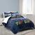 商品第2个颜色blue, Lush Decor | Video Games Reversible Oversized Comforter Navy/Multi 4Pc Set Twin
