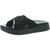 UGG | Ugg Womens Emily Mesh Leather Slip On Slide Sandals, 颜色Black
