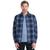 商品Icebreaker | Icebreaker Men's Dawnder LS Flannel Shirt Plaid颜色Midnight Navy / Kyanite