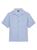 商品Theory | Noll Short Sleeve Linen Shirt颜色HERON