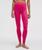 颜色: Raspberry coulis, Lululemon | Wunder Under SmoothCover High-Rise Tight 28"