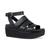 商品FitFlop | Women's Eloise Ankle-Strap Espadrille Sandals颜色Black