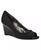 颜色: Black, Bandolino | Women's Tufflove Peep Toe Wedge Pumps