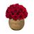 商品第1个颜色Red Flame, Rose Box NYC | Wooden Dream Half Ball of Roses
