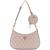 商品GUESS | Alexie Top Zip Shoulder Bag颜色Rose Logo