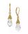 颜色: Yellow, 2028 | Faceted Crystal Drop Earrings