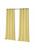 商品第10个颜色Monterey Yellow, GoodGram | GoodGram 2 Pack: Hotel Thermal Grommet 100% Blackout Curtains - 52 in. W x 84 in. L, Pink