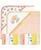 颜色: Peach, buba baby | Boys and Girls 2 Pack Embroidered Hooded Bath Towel and Wash Cloth Set