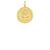 商品第1个颜色Gold|White Diamondettes, Melinda Maria | ICONS Astrological Zodiac Necklace Charm