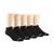 商品Tommy Hilfiger | Men's 5-Pk. Assorted Color Ankle Socks颜色Black