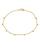 商品第2个颜色Gold, AQUA | Bead Charm Ball-Chain Ankle Bracelet - 100% Exclusive