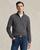 Ralph Lauren | Cotton Blend Double Knit Mesh Quarter Zip Mock Neck Sweatshirt, 颜色BARCLAY HEATHER