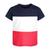 商品First Impressions | Baby Boys Colorblocked T-Shirt, Created for Macy's颜色Navy Nautical