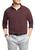 color DARK CABERNET, Van Heusen | Men's 1/4 Zip Pullover
