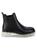 商品Nine West | Abra Faux Leather Chelsea Boots颜色BLACK