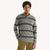 颜色: forest night 19-0414 tcx, Nautica | Mens Striped Mock-Neck Sweater