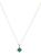商品Kate Spade | Dazzle Mini Pendant Necklace颜色Green/Gold