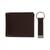 颜色: Brown, Calvin Klein | Men's RFID Passcase Wallet & Key Fob Set