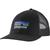 Patagonia | P6 LoPro Trucker Hat, 颜色Black
