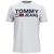 商品Tommy Hilfiger | Tommy Hilfiger Men's Lock Up Logo Graphic T-Shirt颜色Bright White