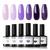 颜色: Lilac Obsessions, MODELONES | 6 Shades Gel Nail Polish Set Collection