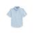 商品Ralph Lauren | Cotton Oxford Short Sleeve Shirt (Big Kids)颜色Blue