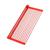 商品第2个颜色Crimson Red, Zulay Kitchen | Multipurpose Heavy Duty Silicone Roll Up Sink Drying Rack